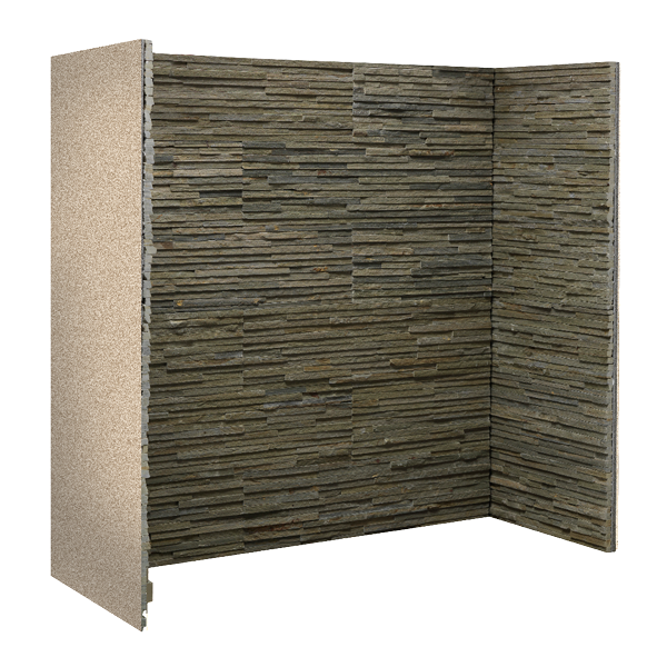 Olive Slate Waterfall