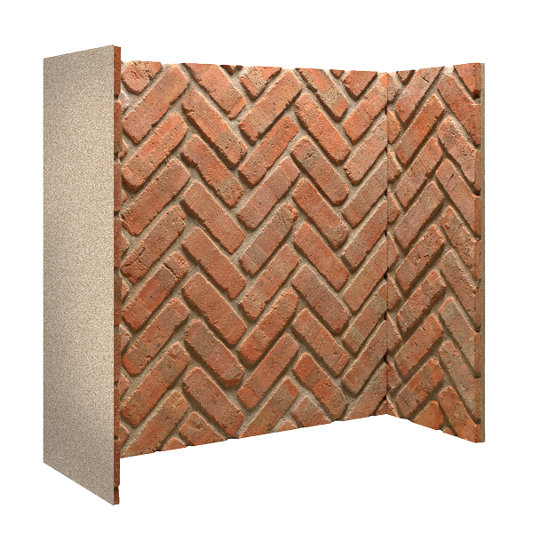 Rustic Herringbone Brick