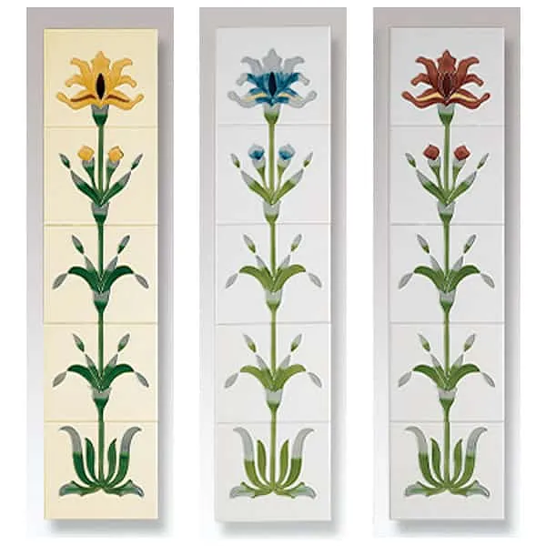 Flag Iris Tiles
